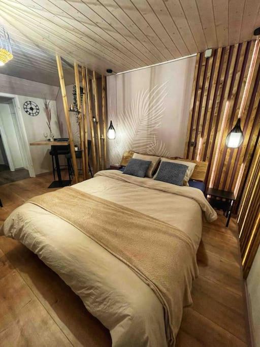 L'Echo Des Bois - Studio Cocooning Avec Sauna L'Abergement Extérieur photo