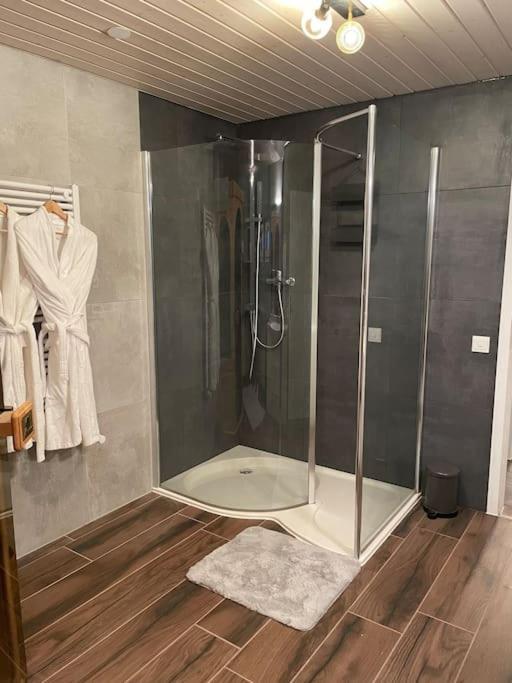 L'Echo Des Bois - Studio Cocooning Avec Sauna L'Abergement Extérieur photo